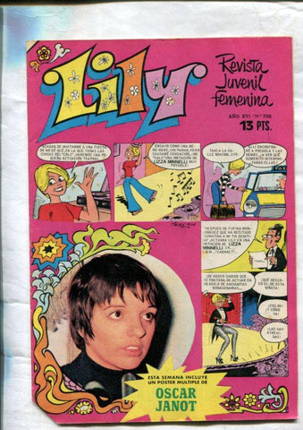 Lily numero 0758: Poster central de Oscar Janot