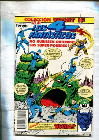 What If volumen 1 numero 14: Los 4 Fantasticos sin poderes