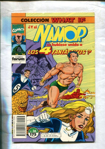 What If volumen 1 numero 36: Namor y Los 4 Fantasticos