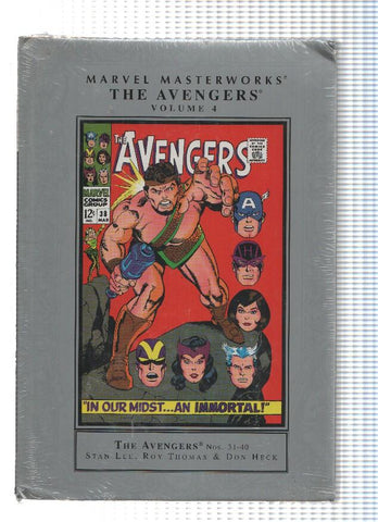 MARVEL MASTERWORKS: AVENGERS HARD COVER, Volume 04: Numbers 31 to 40 (Marvel 2009) 