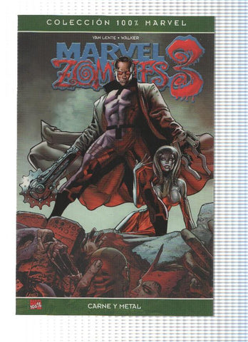 Coleccion 100% Marvel: MARVEL ZOMBIES, Numero 03: Carne y Metal (Panini 2009)