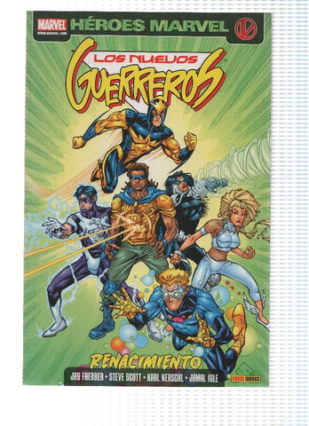 Heroes Marvel: LOS NUEVOS GUERREROS V2: RENACIMIENO (Panini 2009)