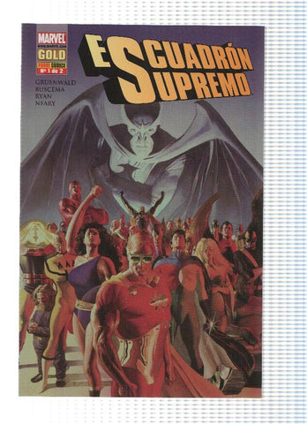 Marvel Gold: ESCUADRON SUPREMO, Numero 01: El Principio de la Utopia (Panini 2009)