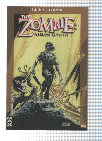 Marvel MAX: THE ZOMBIE (ejemplar encuadernado al reves) SIMON GARTH - Kyle Hotz (Panini 2008)