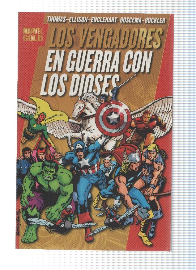 Marvel Gold: LOS VENGADORES: EN GUERRA CON LOS DIOSES - Roy Thomas (Panini 2009)