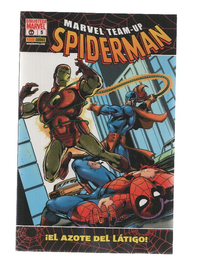MARVEL TEAM-UP SPIDERMAN, Numero 05: El Azote del Latigo (Panini 2008)