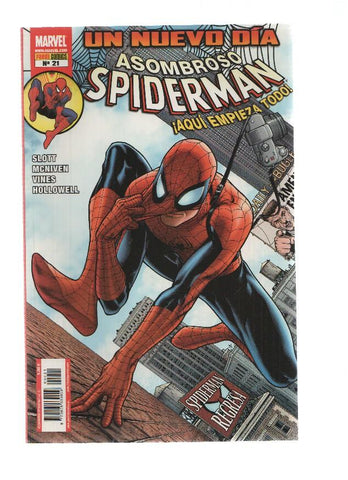 SPIDERMAN, Volumen 2, Numero 21: Un Nuevo Dia (Panini 2008)