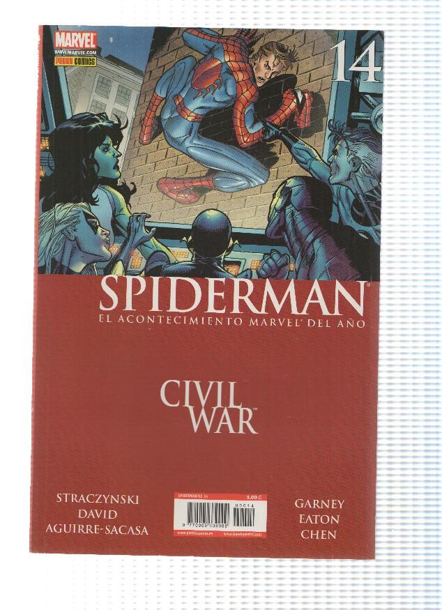 SPIDERMAN, Volumen 2, Numero 14: La Guerra en Casa (Panini 2007)