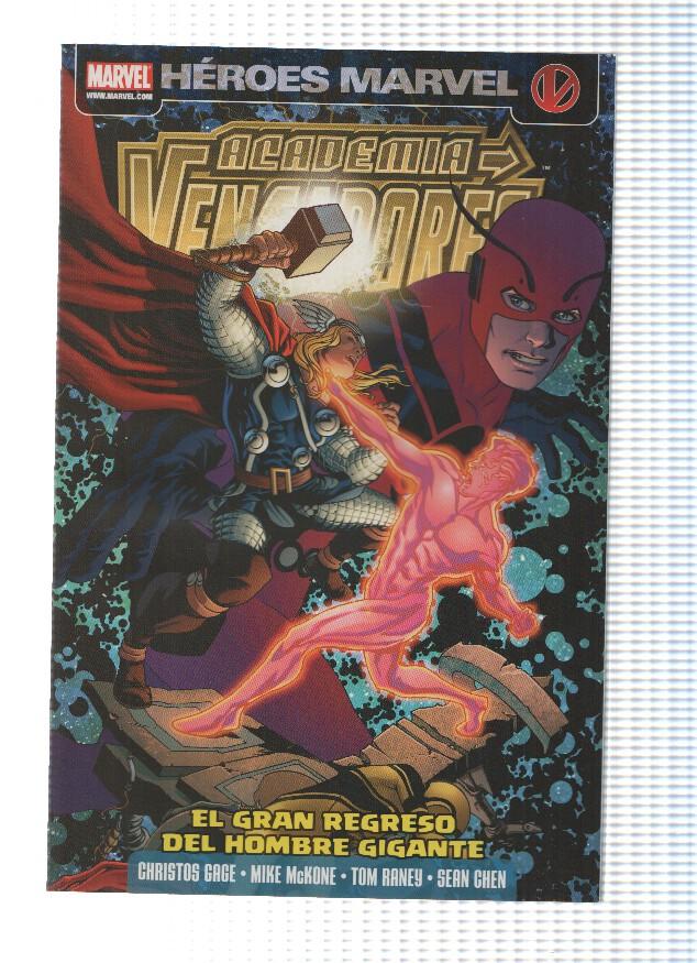 Heroes Marvel: ACADEMIA VENGADORES, Numero 02: El Gran regreso del Hombre Gigante (Panini 2011)