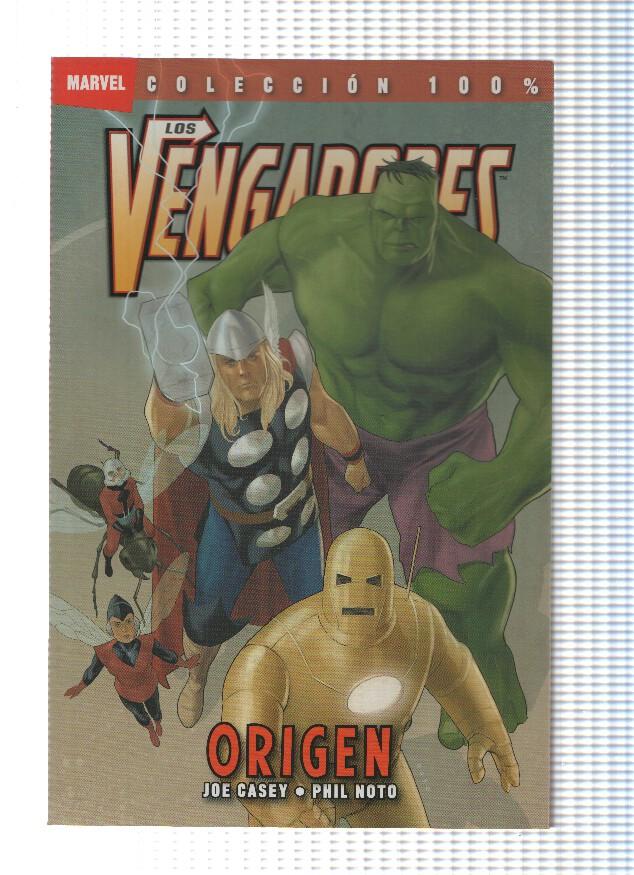 Coleccion 100% Marvel: LOS VENGADORES: ORIGEN - Joe Casey (Panini 2010)