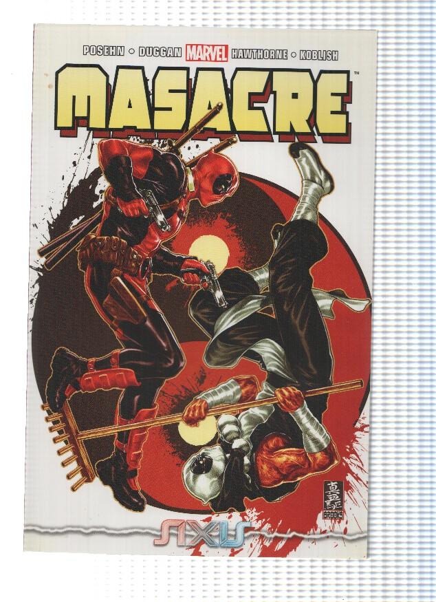MASACRE, Volumen 2, Numero 20: AXIS / Segunda Edicion (Panini 2014)