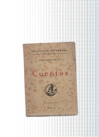 Coleccion Universal numero 159 y 160: Cuentos