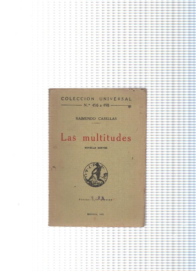 Coleccion Universal numero 496  498: Las multitudes