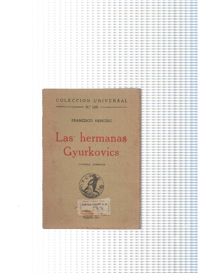 Coleccion Universal numero 109: Las hermanas Gyurkovics