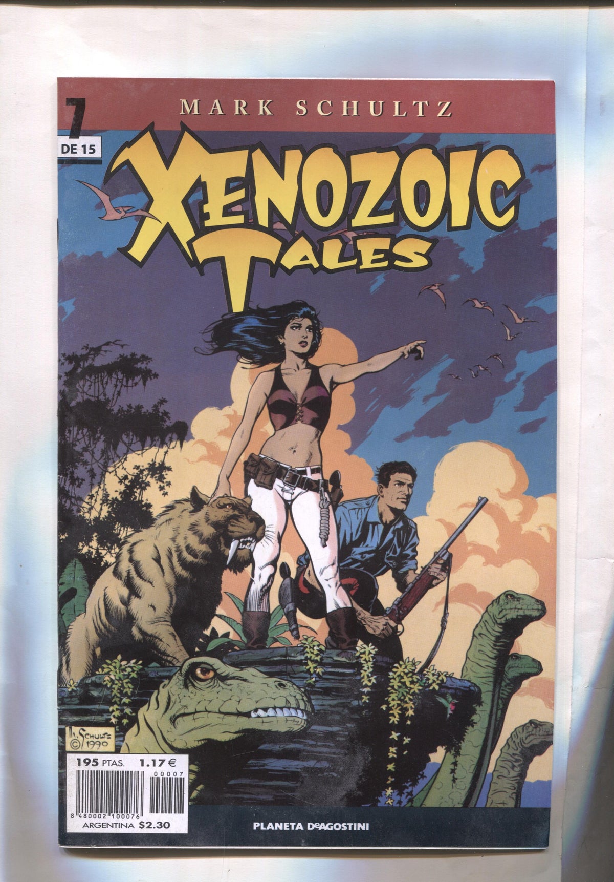 Xenozoic Tales numero 07: Niño perdido