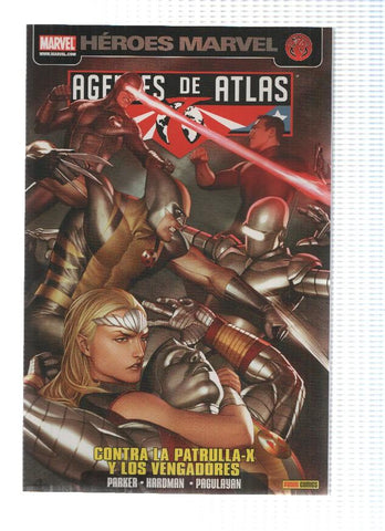 Heroes Marvel: AGENTES DE ATLAS, Numero 03: Contra la Patrulla X y Los Vengadores (Panini 2010)