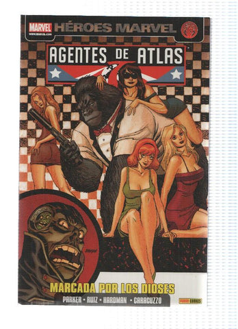 Heroes Marvel: AGENTES DE ATLAS, Numero 04: Marcada por los Dioses (Panini 2010)