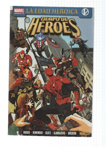 LA EDAD HEROICA: TIEMPO DE HEROES - Kurt Busiek (Panini 2010)