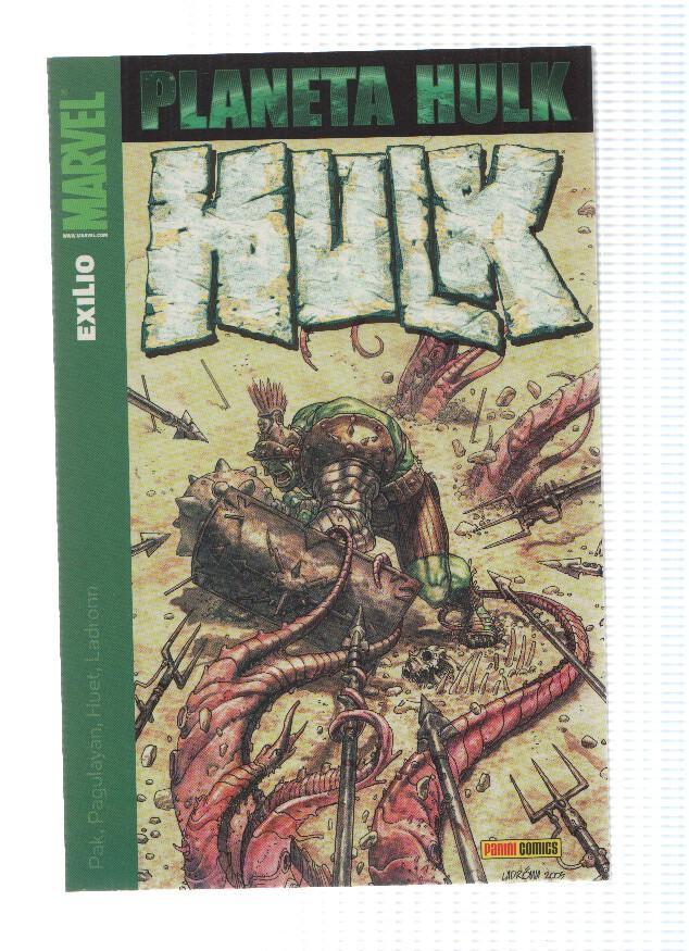 HULK, Numero 09: PLANETA HULK: EXILIO - Greg Pak (Panini 2007)