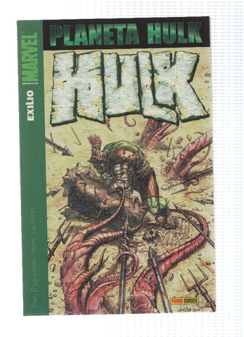 HULK, Numero 09: PLANETA HULK: EXILIO - Greg Pak (Panini 2007)