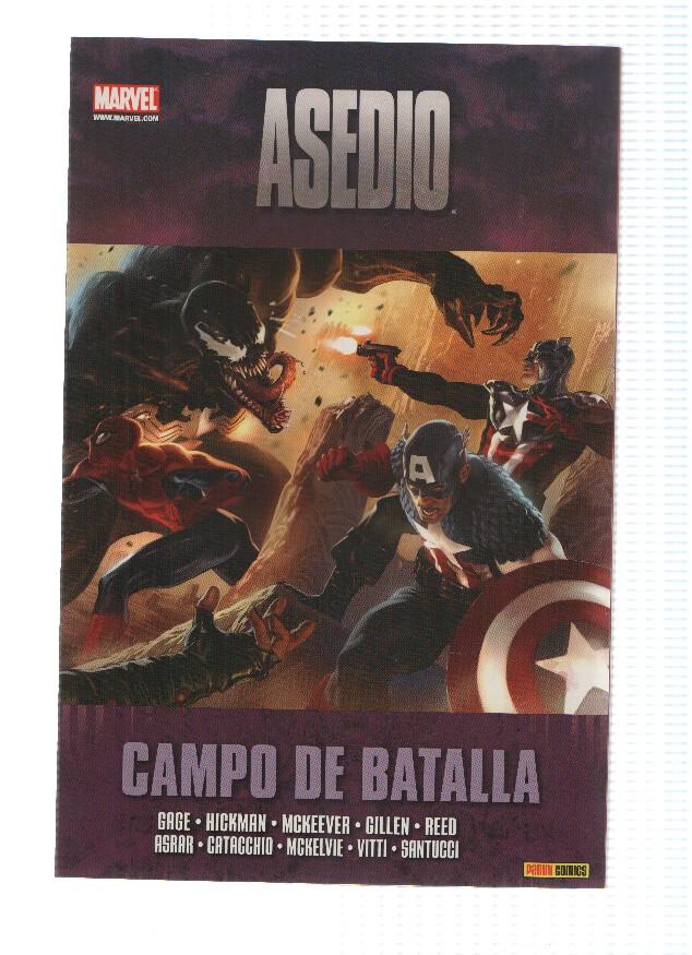 ASEDIO: CAMPO DE BATALLA - Christos N. Gage (Panini 2010)