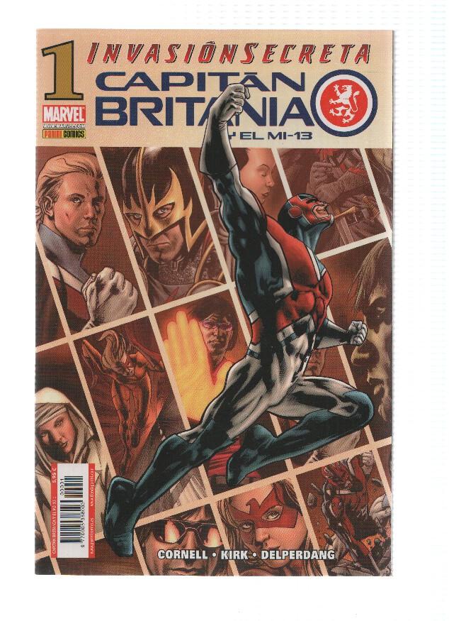 CAPITAN BRITANIA Y EL MI 13, Numero 01: Los Cañones De Avalon - Paul Cornell (Panini 2009)