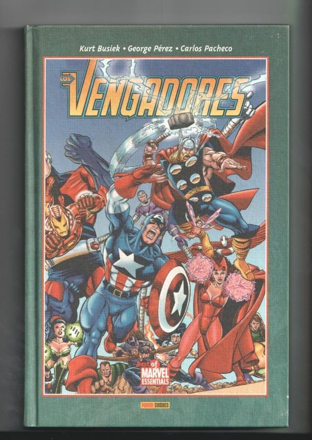 Best of Marvel Essentials: LOS VENGADORES, Numero 01 - Kurt Busiek / Tapa Dura (Panini 2007) 