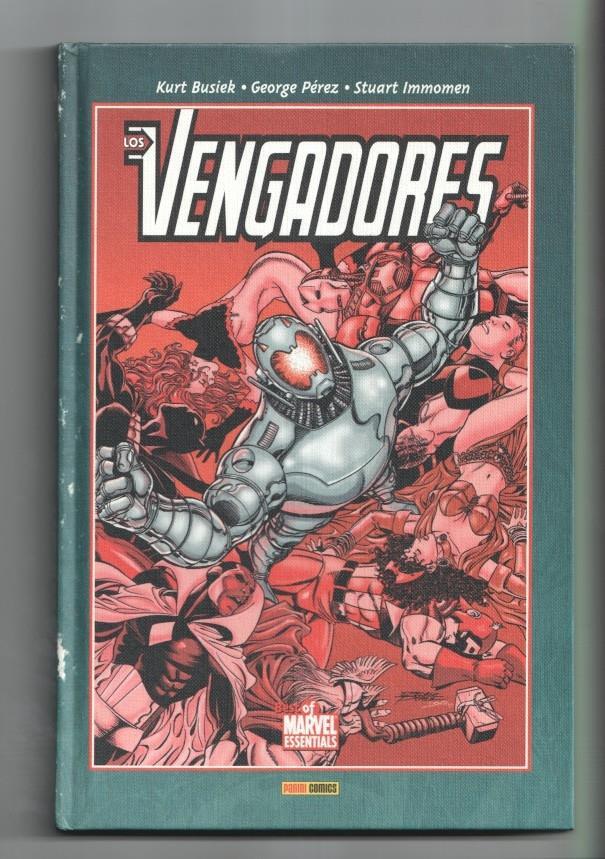 Best of Marvel Essentials: LOS VENGADORES, Numero 04 - Kurt Busiek / Tapa Dura (Panini 2008) 
