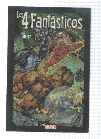 Best of Marvel Essentials: LOS 4 FANTASTICOS: HEROES REBORN - Jim Lee / Tapa Dura (Panini 2007) 