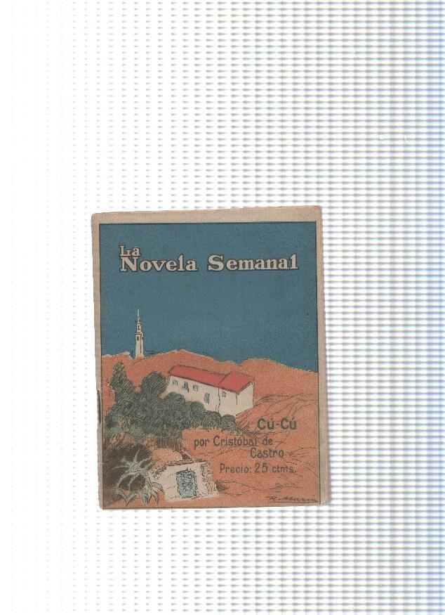 La Novela Semanal numero 84: Cu Cu