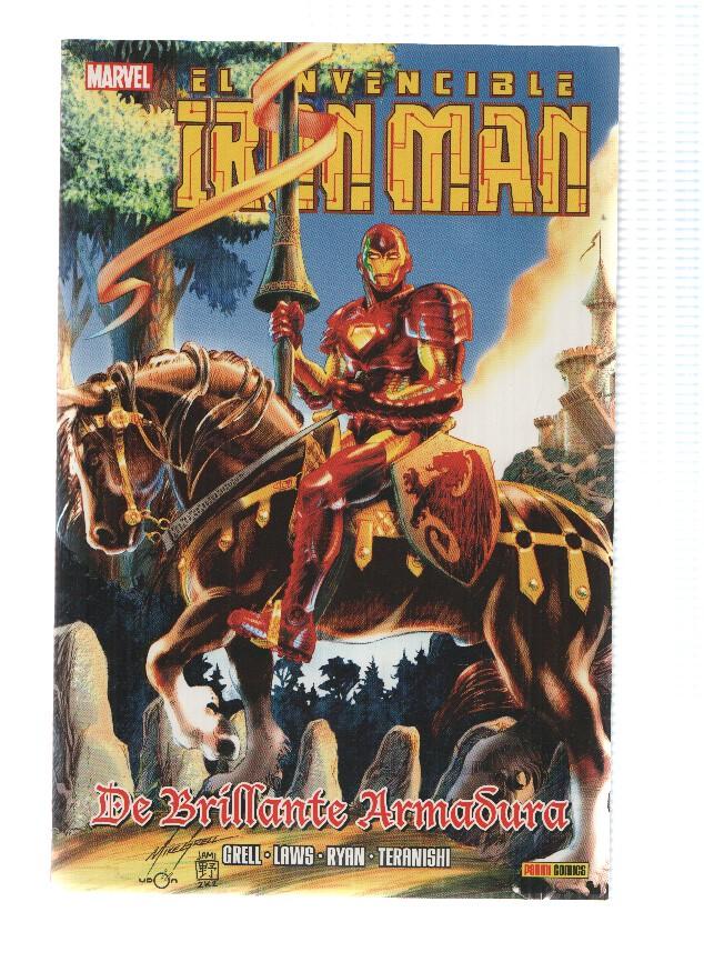 EL INVENCIBLE IRON MAN: DE BRILLANTE ARMADURA - Mike Grell (Panini 2016)