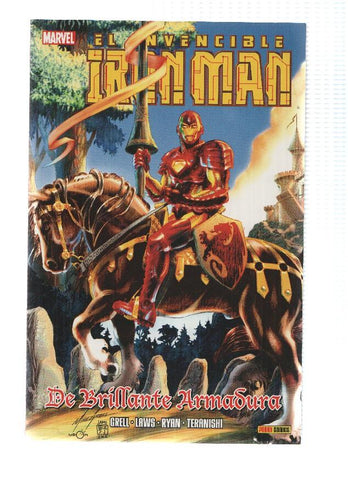 EL INVENCIBLE IRON MAN: DE BRILLANTE ARMADURA - Mike Grell (Panini 2016)