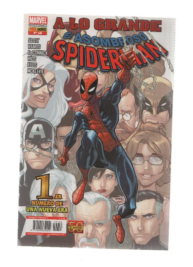 SPIDERMAN, Año 5, Numero 58: A lo Grande - Dan Slott (Panini 2011)