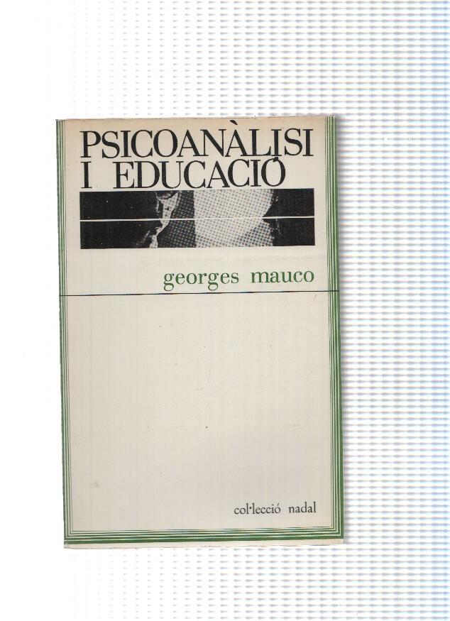col leccio nadal numero 35: Psicoanalisi i educacio