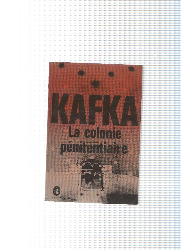 Le Livre de Poche: La colonia penitentiaire