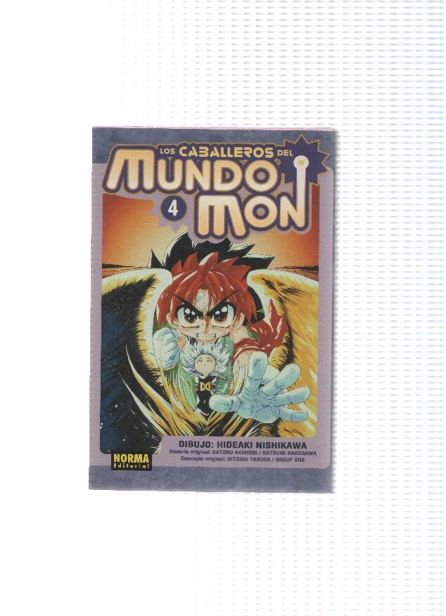 Manga: LOS CABALLEROS DEL MUNDO MON: Numero 04 - Hidekai Nishikawa (Norma 2004)