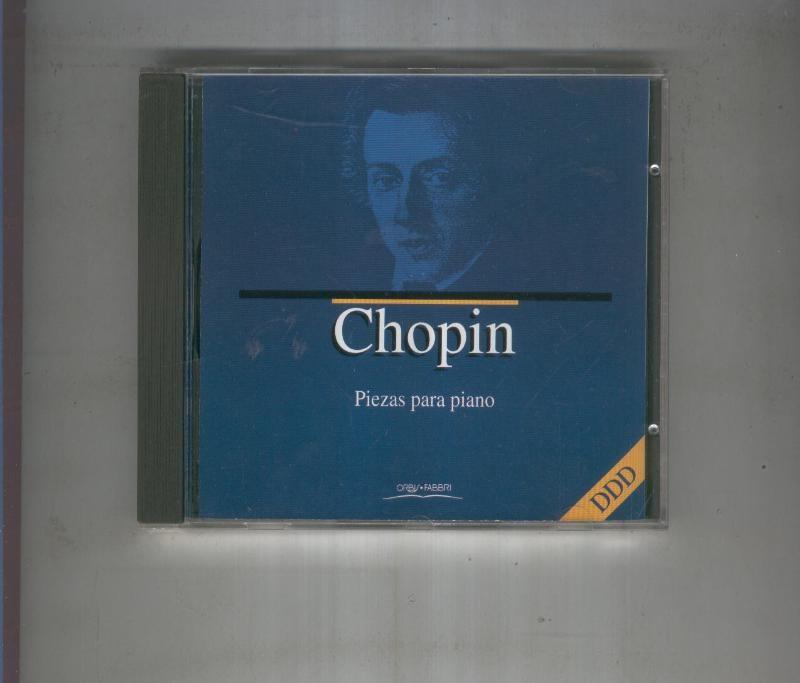 CD: CHOPIN: Piezas para piano,  coleccion Orbys Fabbry