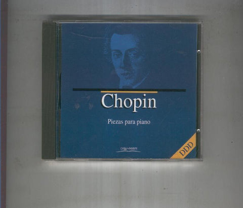 CD: CHOPIN: Piezas para piano,  coleccion Orbys Fabbry