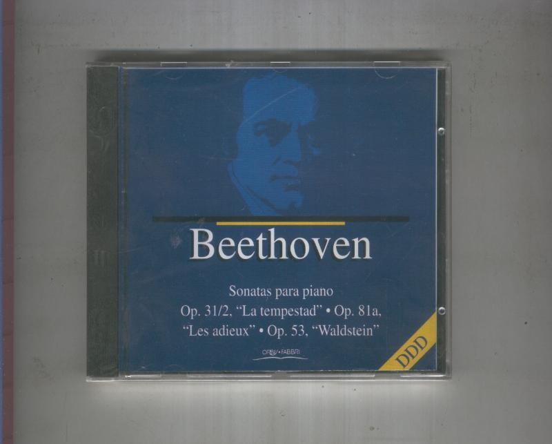CD: BEETHOVEN : Sonata para piano -coleccion Orbys Fabbry