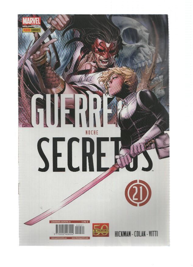 GUERREROS SECRETOS, Año 3, Numero 21: Noche  (Panini 2011)