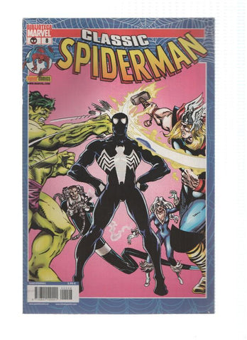 CLASSIC SPIDERMAN, Año 2, Numero 08: ¿Y si el disfraz alienigena hubiese poseido a Spiderman? (Panini 2007)