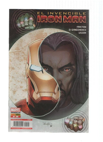 EL INVENCIBLE IRON MAN, Volumen 1, Numero 36: Mandarin, la historia de mi vida (Panini 2011)