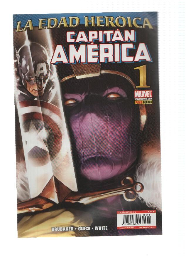 CAPITAN AMERICA, Volumen 8, Numero 01: Sin Salida  (Panini 2011)