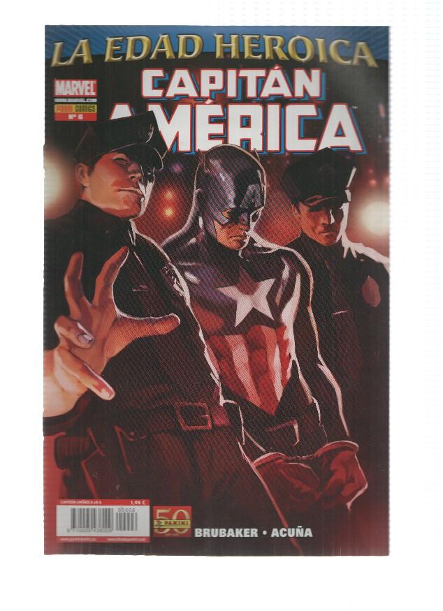 CAPITAN AMERICA, Volumen 8, Numero 06: El Juicio del Capitan America 1  (Panini 2011)