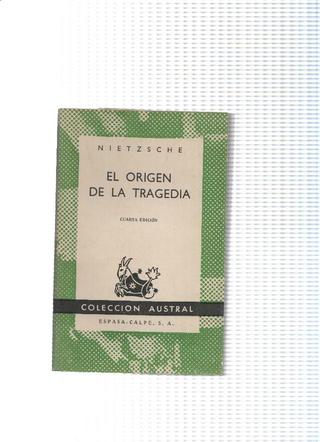 Coleccion Austral numero 356: El origen de la tragedia