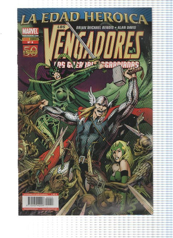 LOS VENGADORES: LAS GUERRAS ASGARDIANAS: Numero 3 (Panini 2011)
