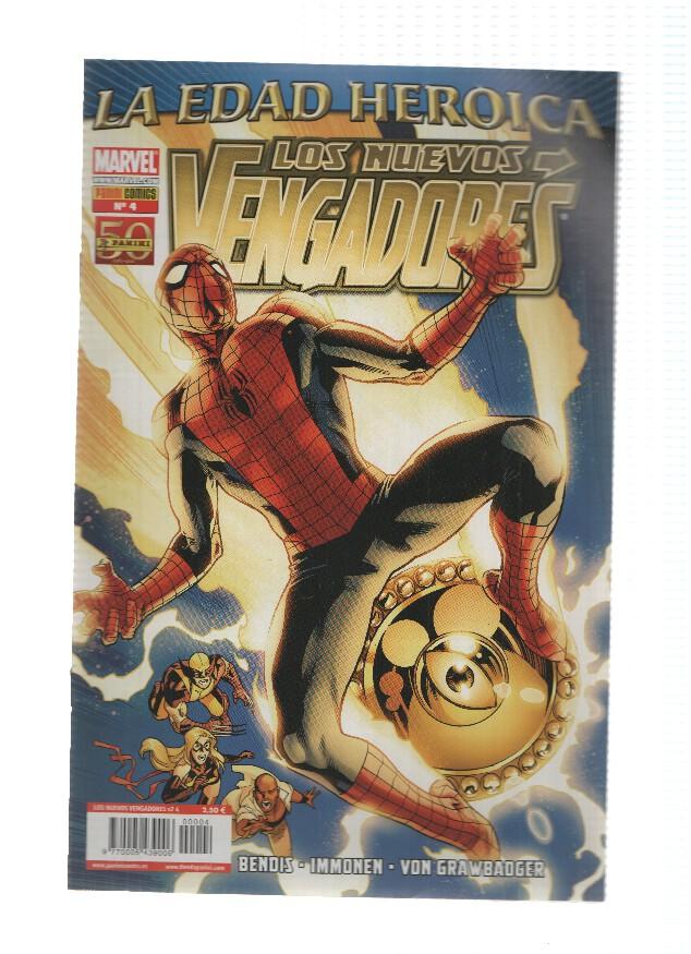 LOS NUEVOS VENGADORES, Volumen 2, Numero 4: La Edad Heroica 4 (Panini 2011)