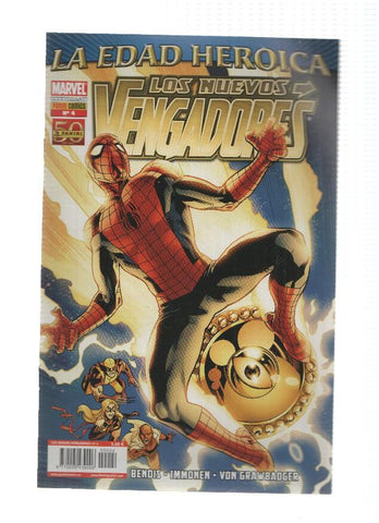 LOS NUEVOS VENGADORES, Volumen 2, Numero 4: La Edad Heroica 4 (Panini 2011)