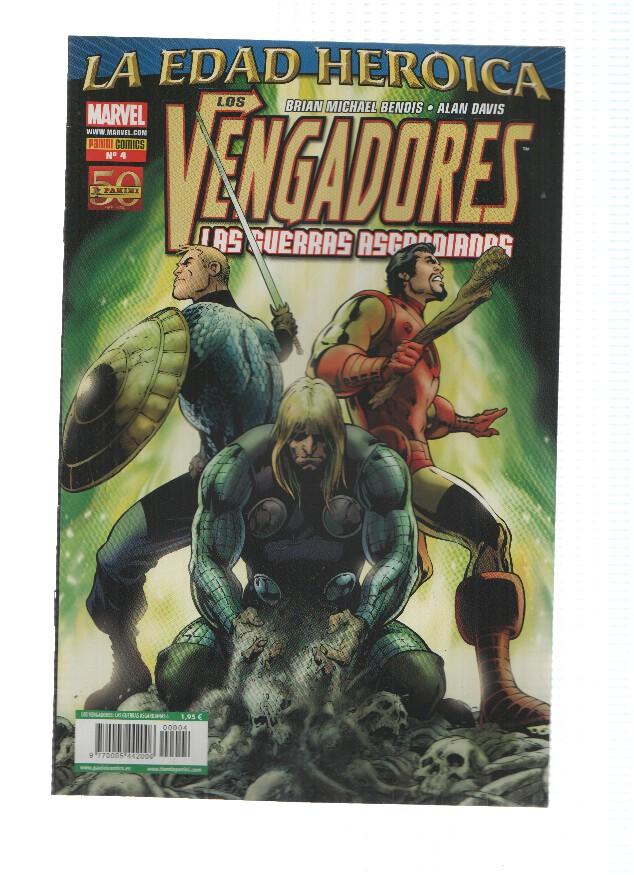 LOS VENGADORES: LAS GUERRAS ASGARDIANAS: Numero 4 (Panini 2011)