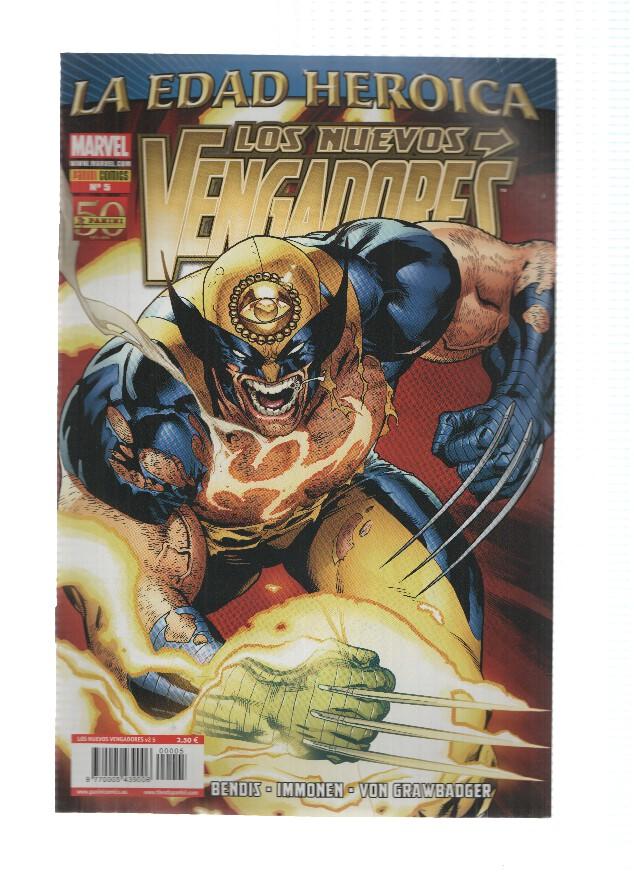LOS NUEVOS VENGADORES, Volumen 2, Numero 5: La Edad Heroica 5 (Panini 2011)